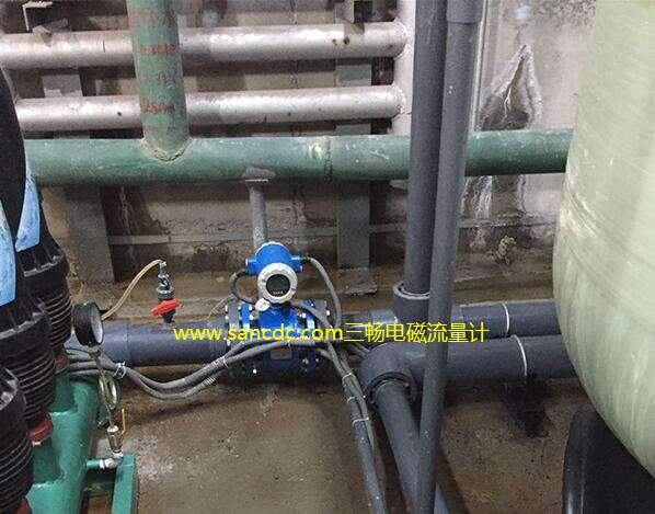 化工现场电磁流量计防雷电