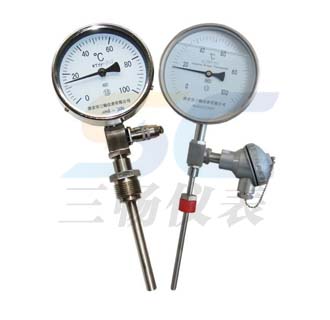 带热电偶热电阻双金属温度计